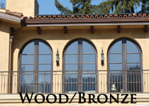 wood-bronze
